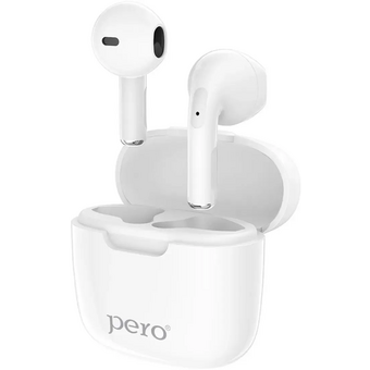  Наушники беспроводные PERO TWS05 Colorful (PTWS05W) White 