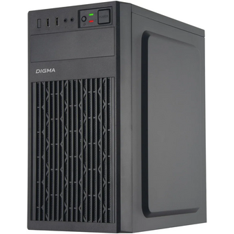  Корпус Digma DCC-MN302 черный без БП mATX 1x80mm 2x120mm 1xUSB2.0 1xUSB3.0 audio 