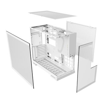 Корпус Geometric Future Model 5 White (1AM5WKWT00100) / mid tower, E-ATX 