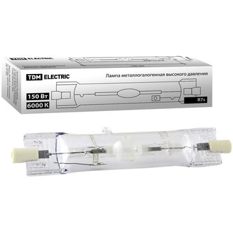  Лампа металлогалогенная TDM ELECTRIC ДРИ (SQ0325-0014) 150 Вт 6000 К Rх7s 