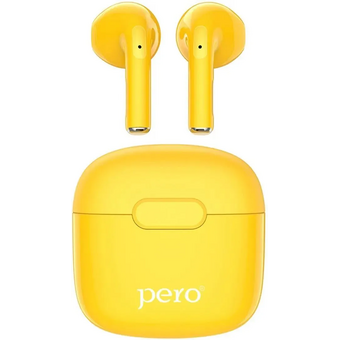  Наушники беспроводные PERO TWS05 Colorful (PTWS05Y) Yellow 