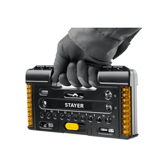  Набор инструментов Stayer 27760-H57 57 предметов (жесткий кейс) 