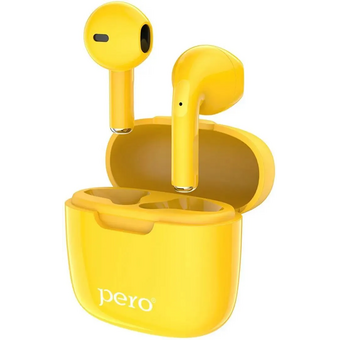  Наушники беспроводные PERO TWS05 Colorful (PTWS05Y) Yellow 