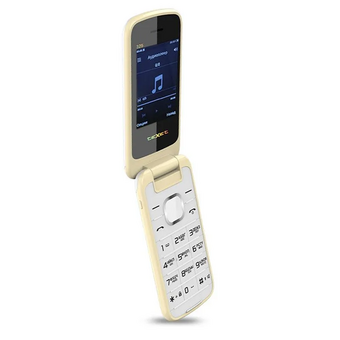  Мобильный телефон TEXET TM-325 молочный белый 