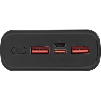  Power Bank Digma DGPF20A (DGPF20A22PBK), 20000мAч черный 