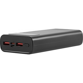  Power Bank Digma DGPF20A (DGPF20A22PBK), 20000мAч черный 