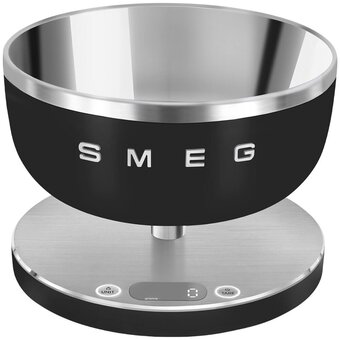  Кухонные весы SMEG KSC01BLMWW матовый черный 