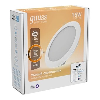  Умный светильник потолочный GAUSS Smart Home 2020122 