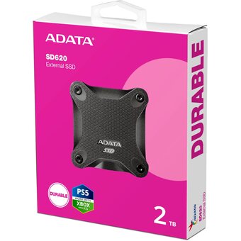  Внешний SSD A-Data SD620 (SD620-2TCBK), 2ТБ, черный 