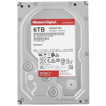  HDD WD Red Pro WD6005FFBX 7200 SATA3 6Tb 256Mb 
