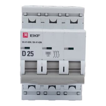  Автоматический выключатель EKF PROxima ВА 47-63N (M636325D) 