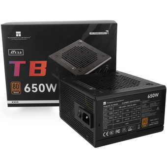  Блок питания Thermalright TR-TB650S 650W 80+ Bronze (ATX, 3, Non-modular, 1x24(20+4)pin 550mm, 1xCPU*2 8(4+4)pin 600+150mm, 1xPCIe*2 8(6+2)pin) 