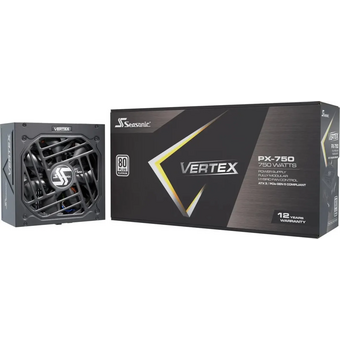  Блок питания Seasonic Vertex PX-750 (vertex px-750 12751pxafs), 750Вт, 135мм, черный, retail 
