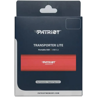  Внешний SSD Patriot PTPL4TBPEC, 4ТБ, красный 