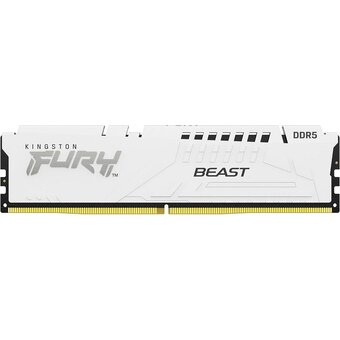  ОЗУ Kingston Fury Beast White KF560C36BWE2K2-32 32GB (2x16GB) DDR5 6000MT/s CL36 EXPO Non-ECC Unbuffered DIMM (Kit of 2) 