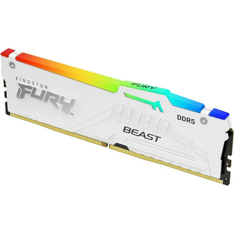  ОЗУ Kingston Fury Beast White RGB KF560C36BWE2AK2-32 32GB 6000Mhz DDR5 CL36 K2 kit 2*16 CL36 