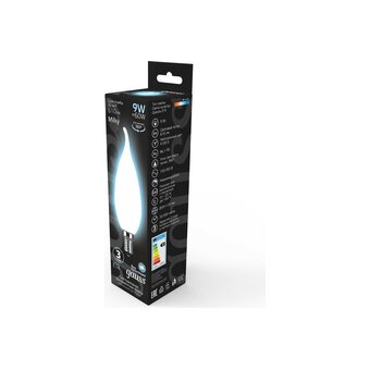  Лампа GAUSS E14 104201209 LED свеча на ветру 9Вт упаковка 10 шт. 