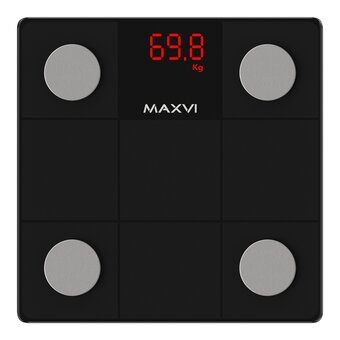  Электронные весы MAXVI BS101 black 