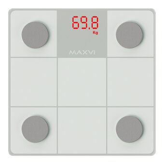  Электронные весы MAXVI BS101 white 