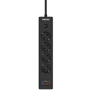  Сетевой фильтр Philips CHP4346BC/51 черный 