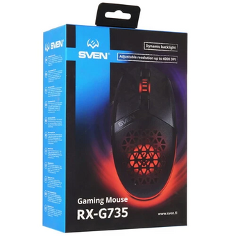  Мышь SVEN RX-G735 черная 