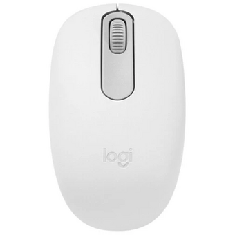  Мышь Logitech M196 910-007316 белый оптическая 1000dpi беспроводная BT USB 