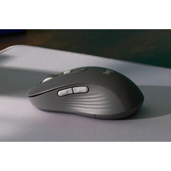  Мышь Logitech M750 910-006269 графитовый оптическая 4000dpi беспроводная BT/Radio USB 5but 
