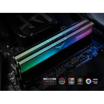  ОЗУ DDR5 TEAMGROUP T-Force Xtreem ARGB (FF9D532G6400HC32ADC01) 32GB (2x16GB) 6400MHz CL32 (32-39-39-84) 1.35V / Black 