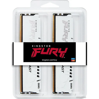  ОЗУ Kingston Fury Beast Expo KF552C36BWEK2-32 DDR5 2x16GB 5200MHz RTL Gaming PC5-41600 CL36 DIMM 288-pin 1.25В kit single rank с радиатором Ret 
