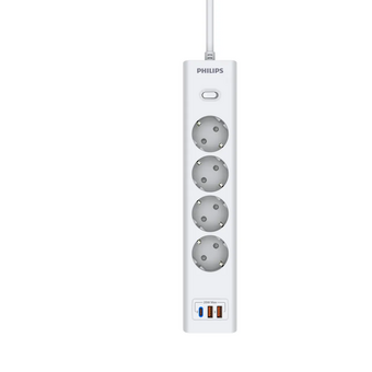  Сетевой фильтр Philips CHP4346WA/51 белый 