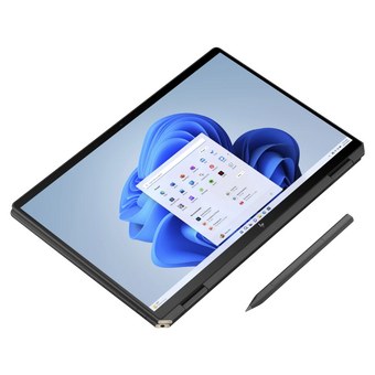  Ноутбук HP Spectre x360 14-EU0013dx (979L2UA) Ultra 7 155H/16Gb/1Tb SSD/14.0 2.8K(2880 x 1800) OLED Touch 100% DCI-P3 400nits 120Hz/Backlit/Cam 9MP IR 
