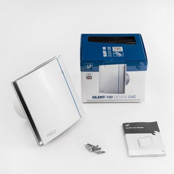 Вентилятор вытяжной Soler&Palau Silent-100 CHZ Silver Design (03-0103-123) 