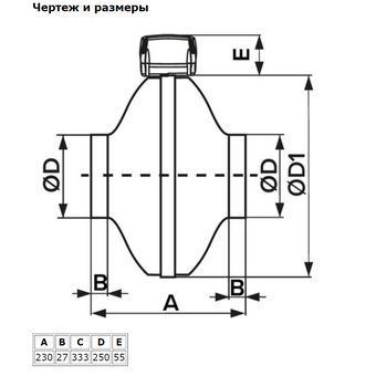  Вентилятор центробежный ERA Mars GDF 250 