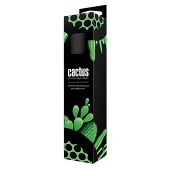  Коврик для мыши Cactus CS-MPС-D02S Black Mesh 250x200x3мм 