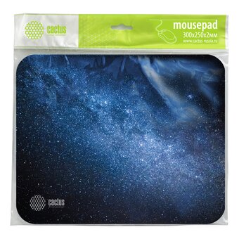  Коврик для мыши Cactus CS-MPС-P02M Milky Way 300x250x2мм 