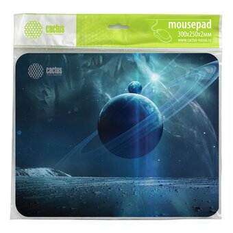  Коврик для мыши Cactus CS-MPС-P03M Saturn 300x250x2мм 