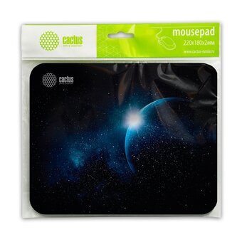  Коврик для мыши Cactus CS-MPС-P04XS Space 220x180x2мм 