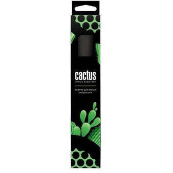  Коврик для мыши Cactus CS-MPС-D02M Black Mesh 300x250x3мм 