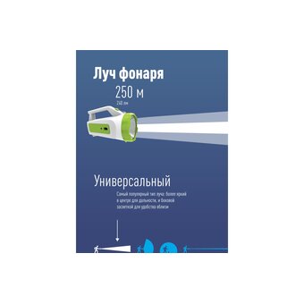  Фонарь-прожектор КОСМОС KOCACCU678EX 