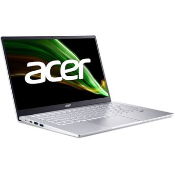  Ноутбук ACER Swift 3 SF314-43 (NX.AB1ER.011) 14" IPS FHD/Ryzen 7 5700U/16Gb/512Gb SSD/VGA int/noOS/silver 