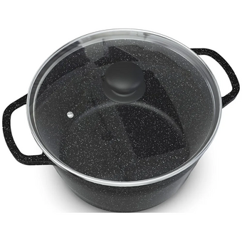  Кастрюля Нева Металл Посуда NG6640 Neva Granite со стекл. крышкой 4л 
