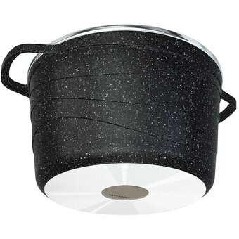  Кастрюля Нева Металл Посуда NG6630 Neva Granite со стекл. крышкой 3л 