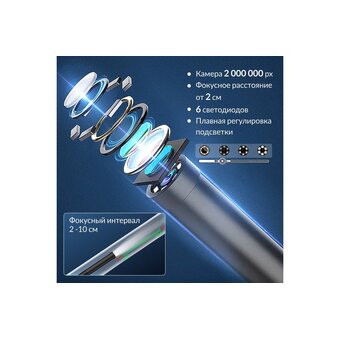  Видеоэндоскоп-USB iCarTool IC-V801-2 для смартфона/планшета 