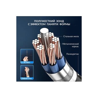  Видеоэндоскоп-USB iCarTool IC-V801-2 для смартфона/планшета 