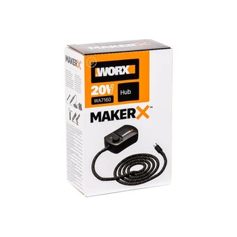  Адаптер WORX WA7160, 20В для Maker X без USB 