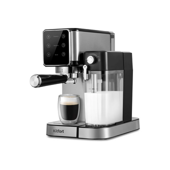  Кофеварка Kitfort КТ-7553 нерж/черный 