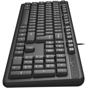  Клавиатура A4Tech KKS-3 черный USB 