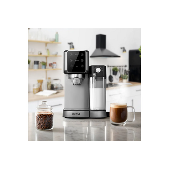  Кофеварка Kitfort КТ-7553 нерж/черный 