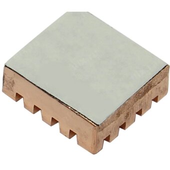  Радиатор ACD RA026 медный Fine Copper Heat Sink (14*12*5.5mm) for Raspberry Pi3 B, Pi3 B+, Pi4 