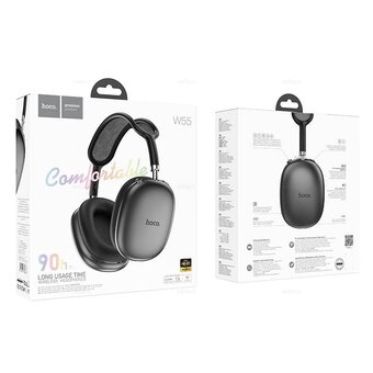  Наушники полноразмерные bluetooth HOCO W55 Pleasing BT headphones серый 